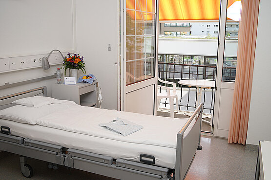 Bild Patientenzimmer MZB